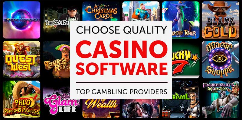 List of casino games with banner